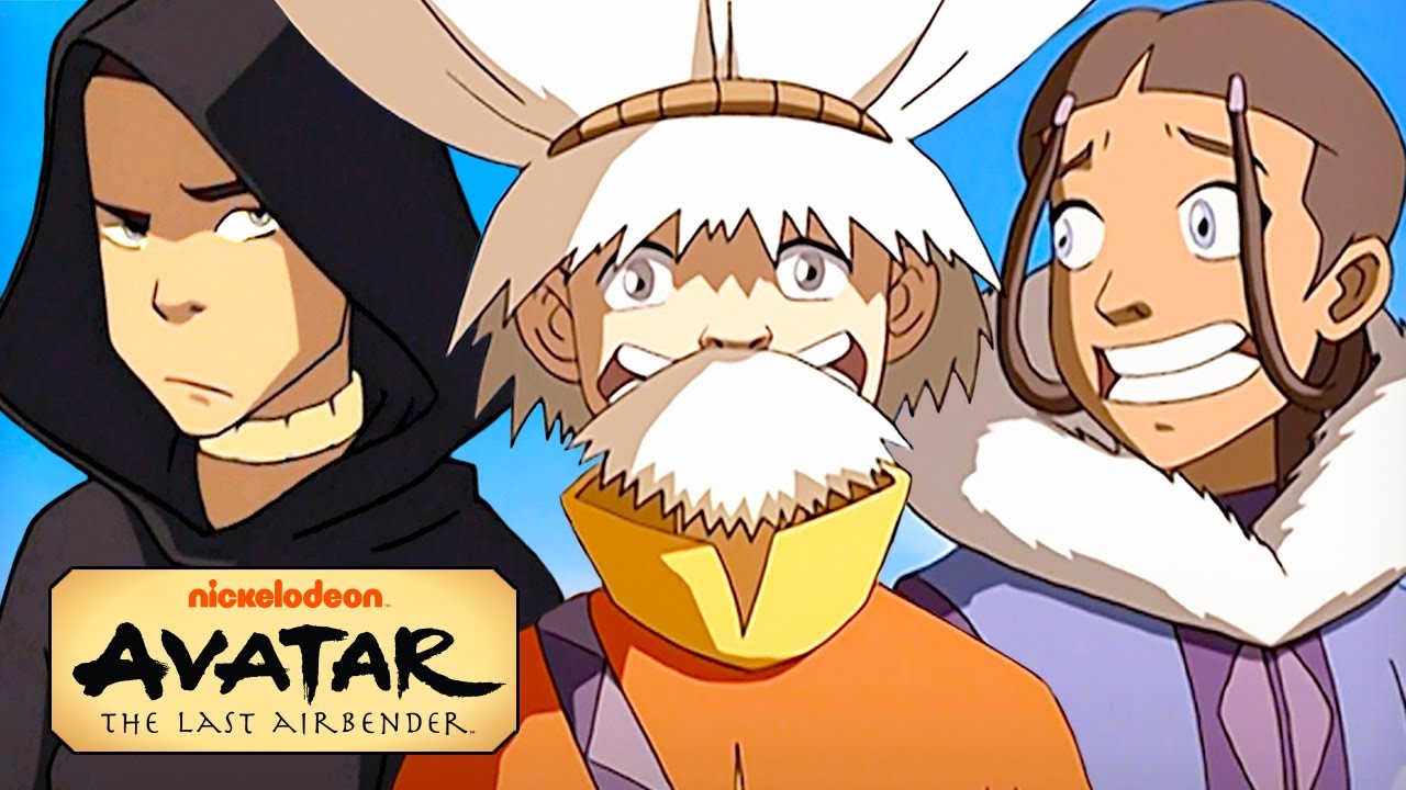 Team Avatar Goes Undercover! w/ Aang, Sokka & Katara | Avatar: The Last Airbender
