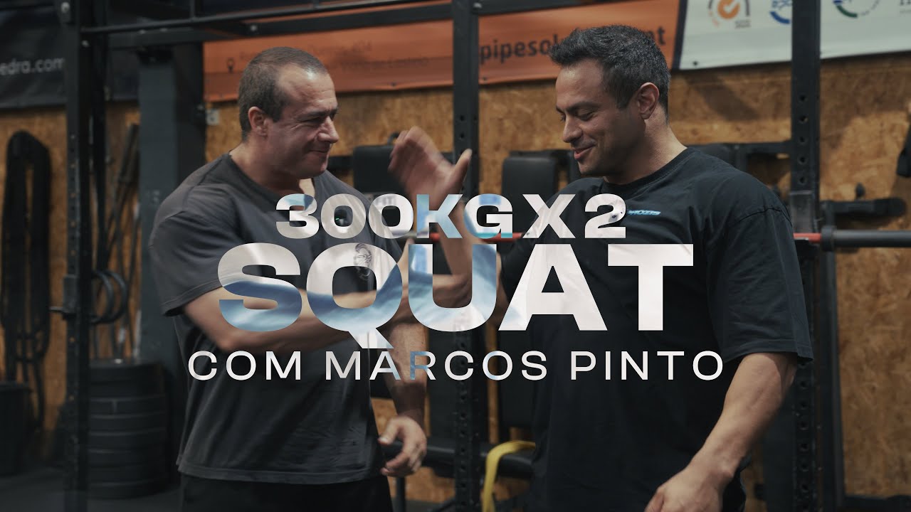 TREINO COM POWERLIFTER PORTUGUES MAIS FORTE | MARCOS PINTO