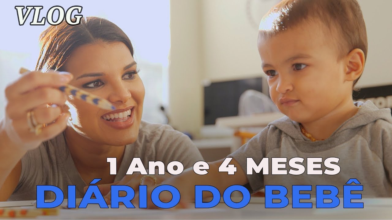 Diário do Bebê - 1 ano e 4 Meses do Michael | VLOG