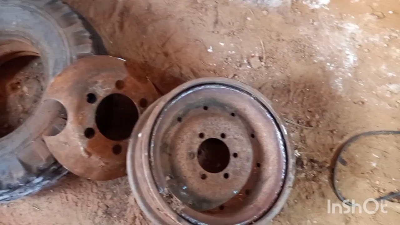 Газоновское колесо для телеги мтз 82