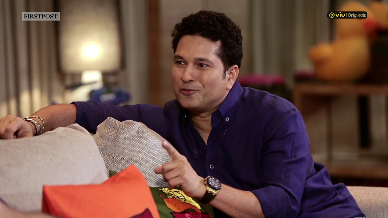 WHAT THE DUCK: With Master Blaster Sachin Tendulkar