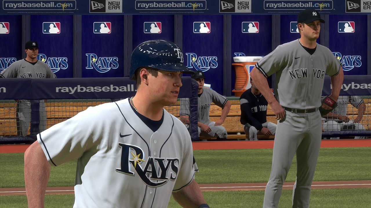 Геймплей MLB The Show 20 &mdash; New York Yankees против Tampa Bay Rays, игра на 9 иннингов &mdash; MLB 20 PS4