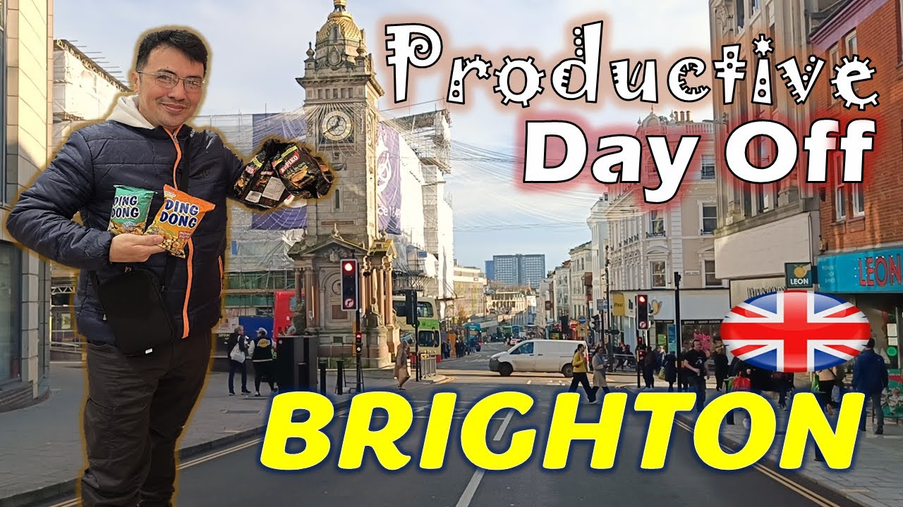 BRIGHTON | HOW TO SPEND A DAY OFF |  HOUSEKEEPER'S DAY OFF | LIFE IN UK | A Day in My Life in the UK
