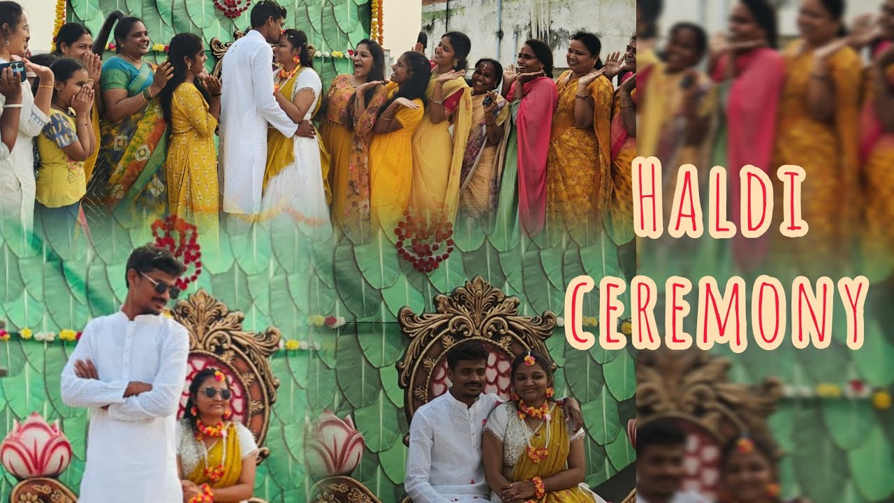 Haldi ceremony vlog 