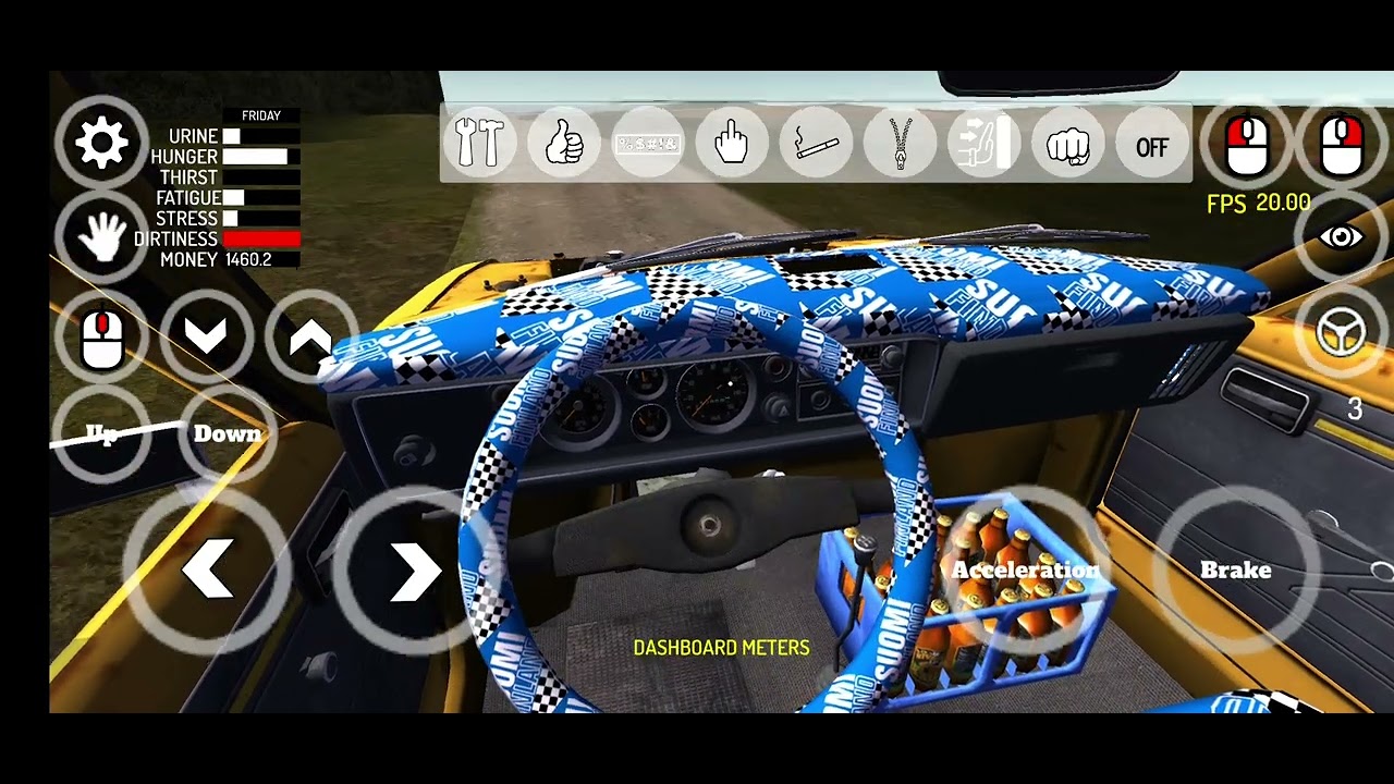 Driving satsuma,Cylinder head falls off..