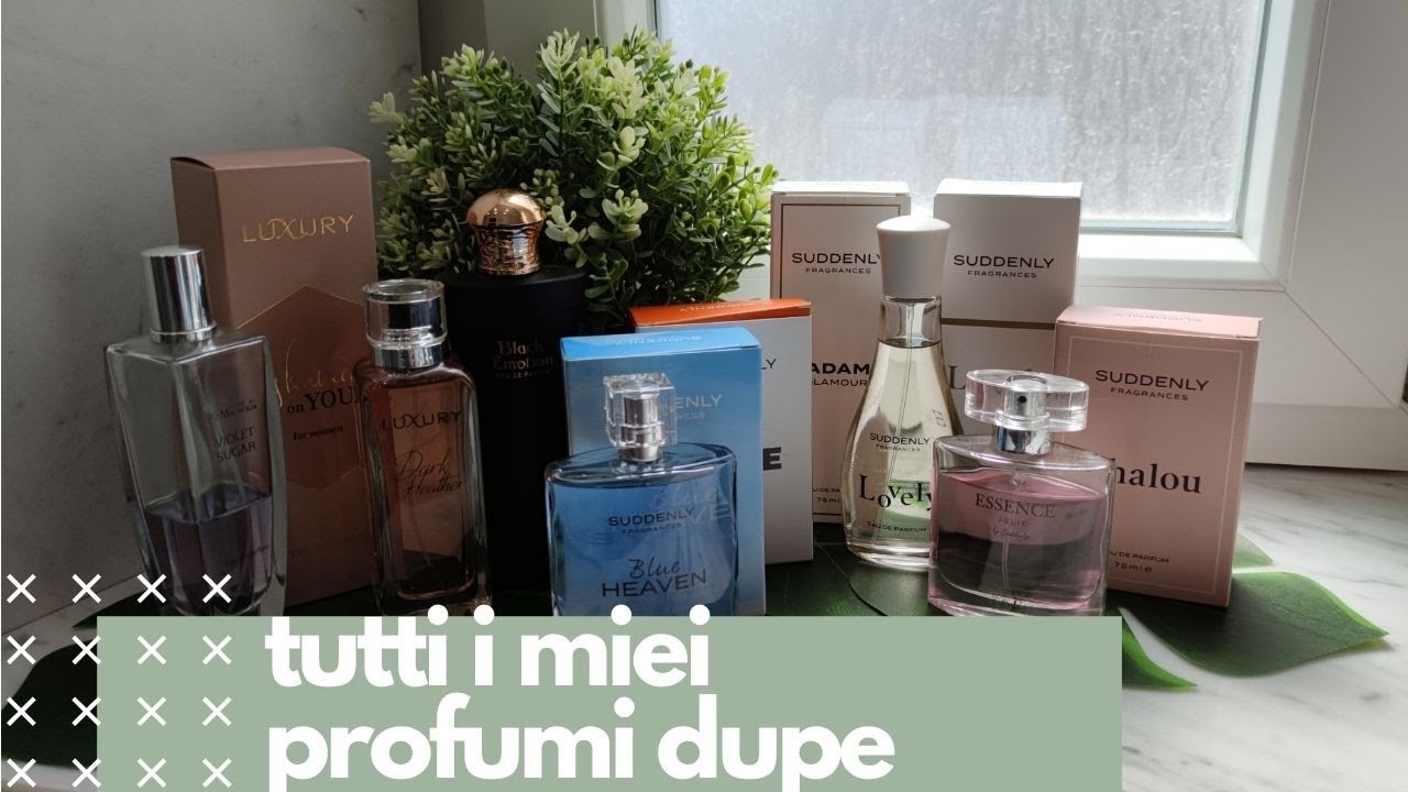 Tutti i miei profumi dupe  Lidl, Dm, Eurospin