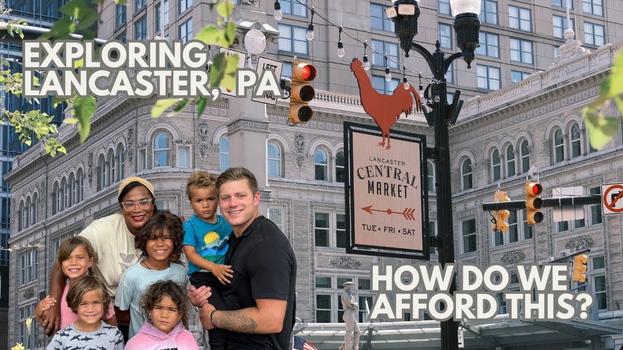 Exploring Lancaster Pennsylvania | How we Afford to Travel Fulltime?| Vlog 1 of 30 | State #16 PA