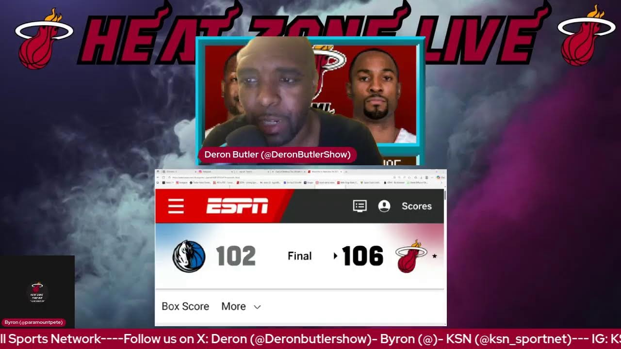 Heat Zone Live Game #18: Heat vs. Mavericks