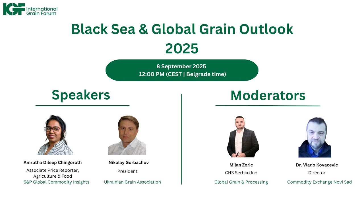 Black Sea & Global Grain Outlook 2025