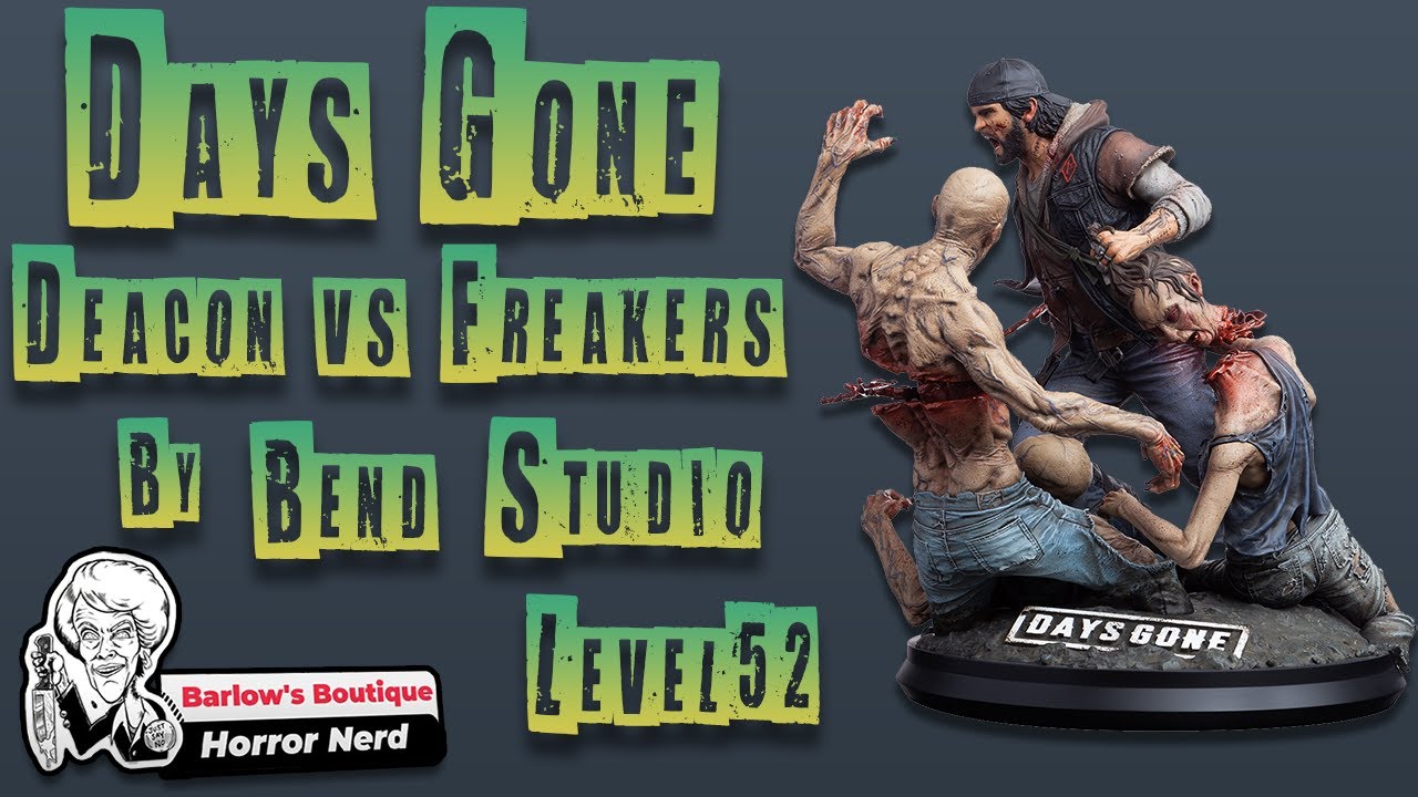 Bend Studio Level52 Deacon vs Freakers Statue by Greg Callahan