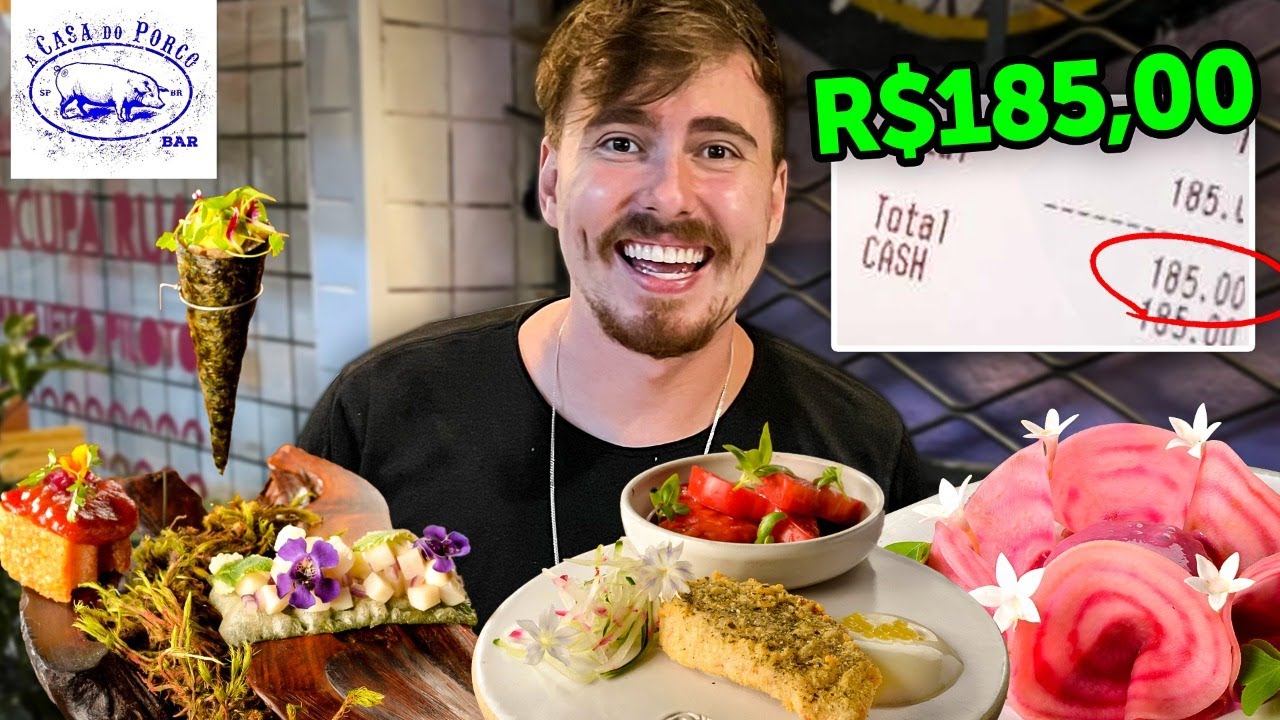 Melhor restaurante do Brasil I Menu Degusta&ccedil;&atilde;o - A Casa do Porco Bar
