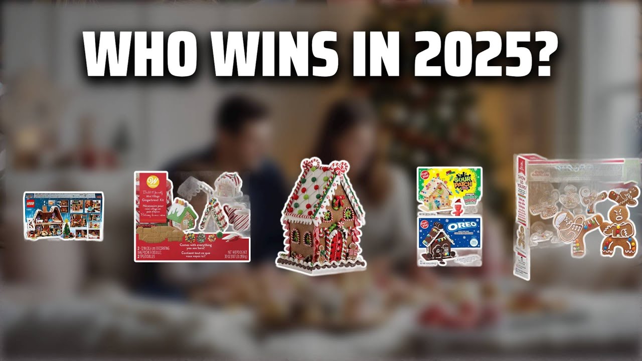 The Top 5 Best Mansion Gingerbread House Kit in 2025 - Must Watch Before Buying!