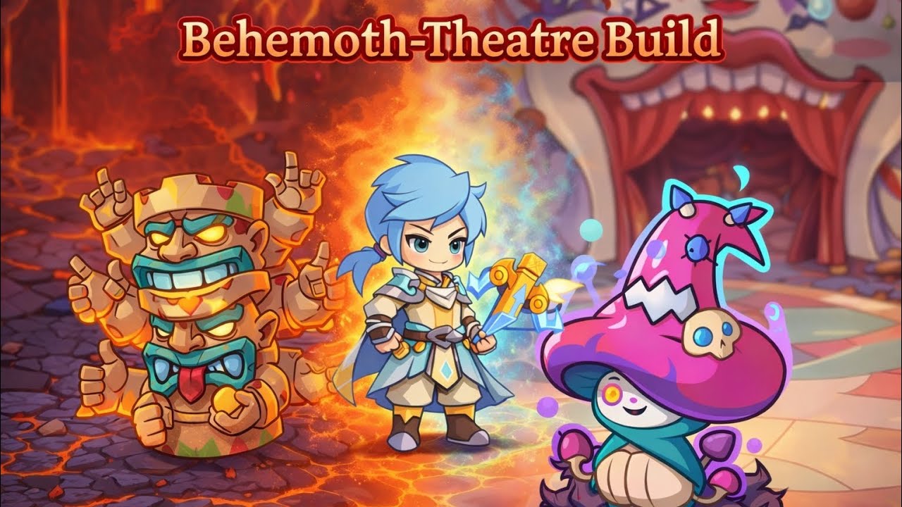 My Plume Monarch Build for Behemoth and Theatre in Legend of Mushroom