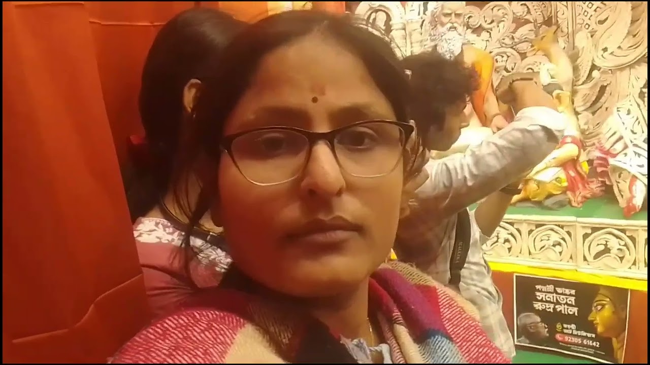 कोलकाता में बनी मां सरस्वती की भव्य मूर्ति#viralvideo #kolkata 