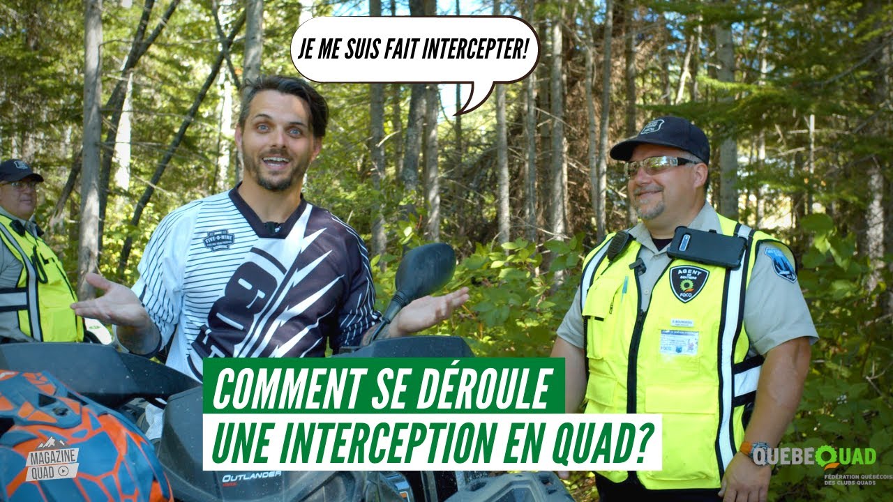 MagazineQuad.TV - Interception en Quad