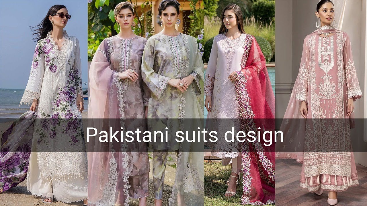 Pakistani suits design for Summer 2025 / summer dress design 2025  / party wear designer dresses