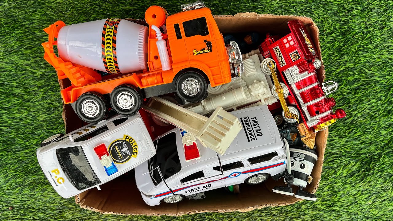 Box Full of Model Cars -Mazda Mx5, Koenigesgg Jesko, Lamborghini Scv12, Byd Yang Wang U8, Toyota Car