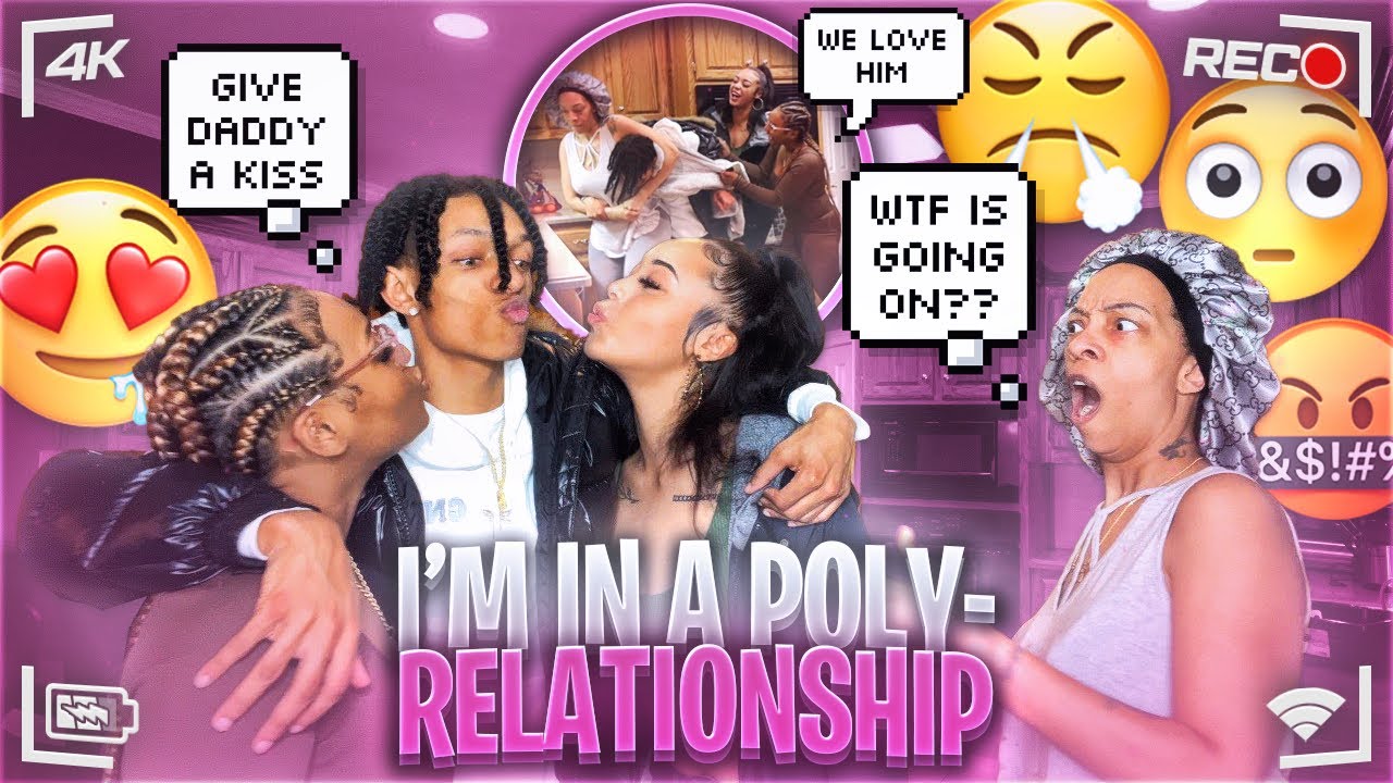 I FINALLY TOLD MOM I’M IN A POLY-RELATIONSHIP😍😅WE KISSED IN FRONT OF HER😱😂**SUPER FUNNY**
