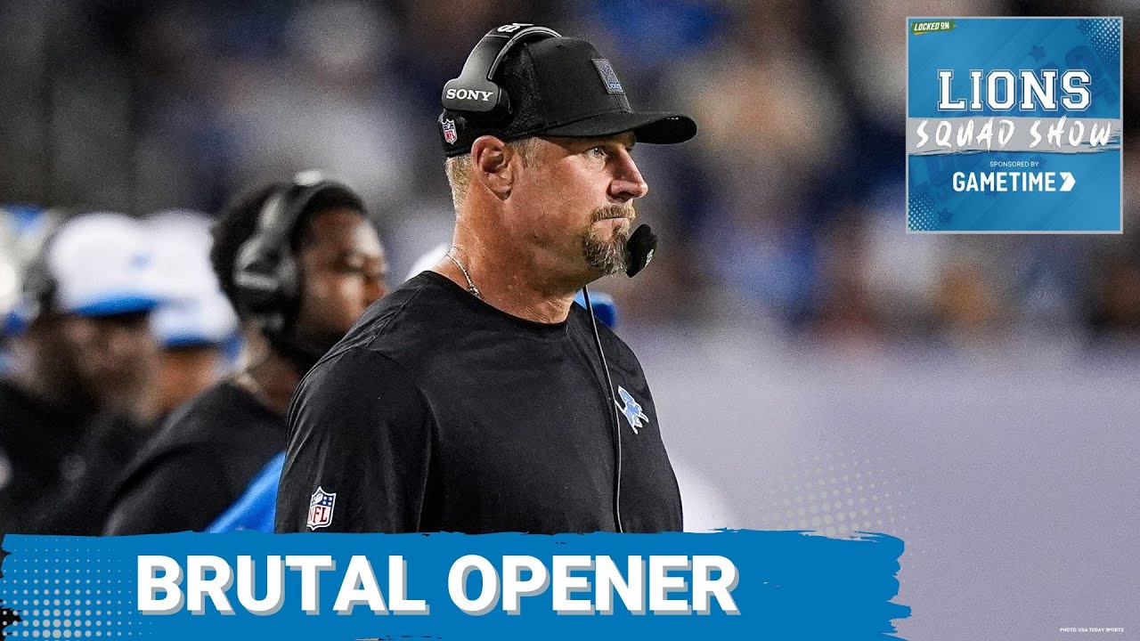 LIONS SQUAD SHOW: Detroit Lions LOSE To Los Angeles Chargers in Preseason, Lions Commit 5 Turnovers