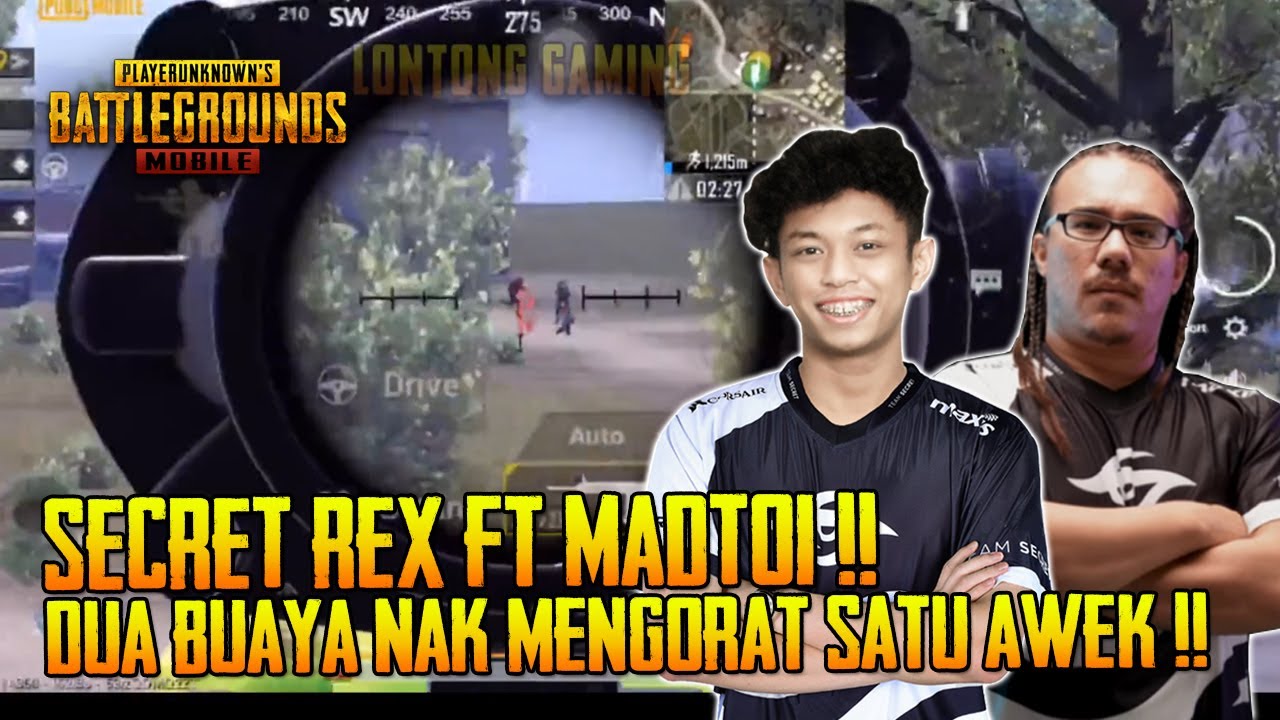 Percubaan Dua Buaya Nak Mengorat Satu Awek Rex Ft Madtoi | Rex Gameplay | PUBG Mobile