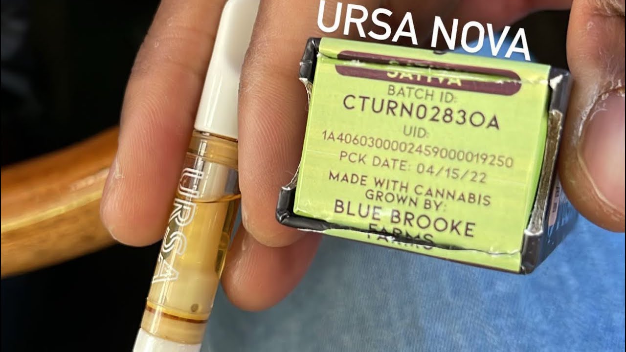 Smoking a year old URSA NOVA