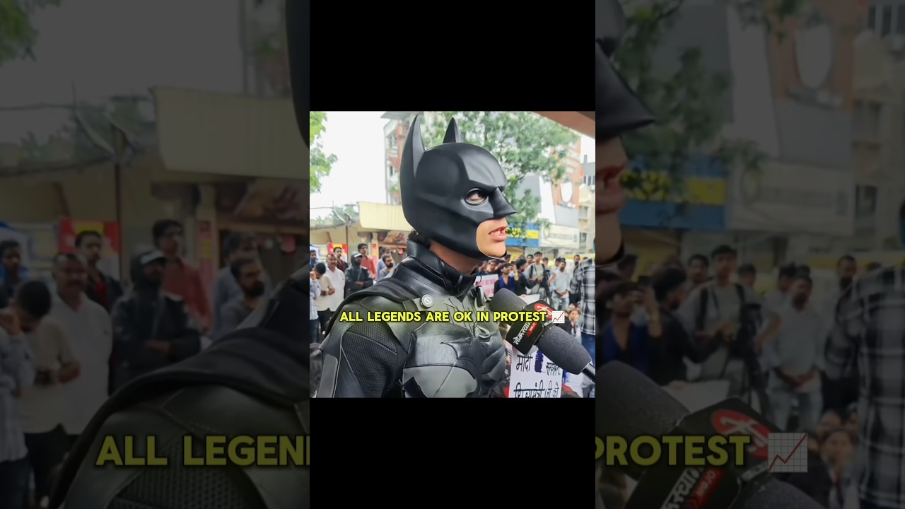 Unexpected Wild Card Entry By Dogesh Bhai 😎 #studentprotest #cjpprotest #jantarmantar #gandhi #viral