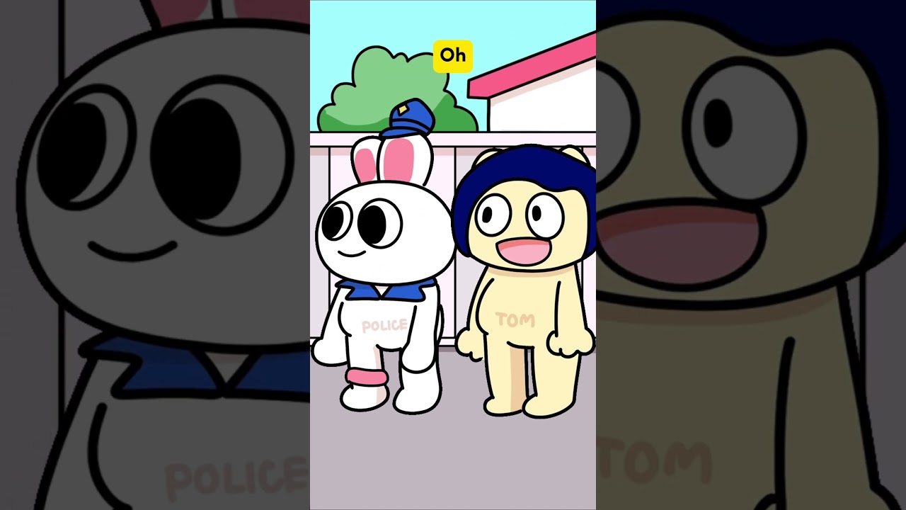 The most helpful police officer 🚨 (Animation meme) #shorts