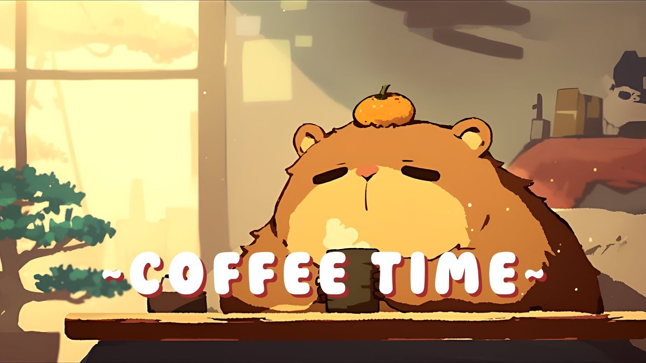 [1 Hour] Capybara Study Beats | Peaceful Music for Your Soul 🦫 🌙 📖