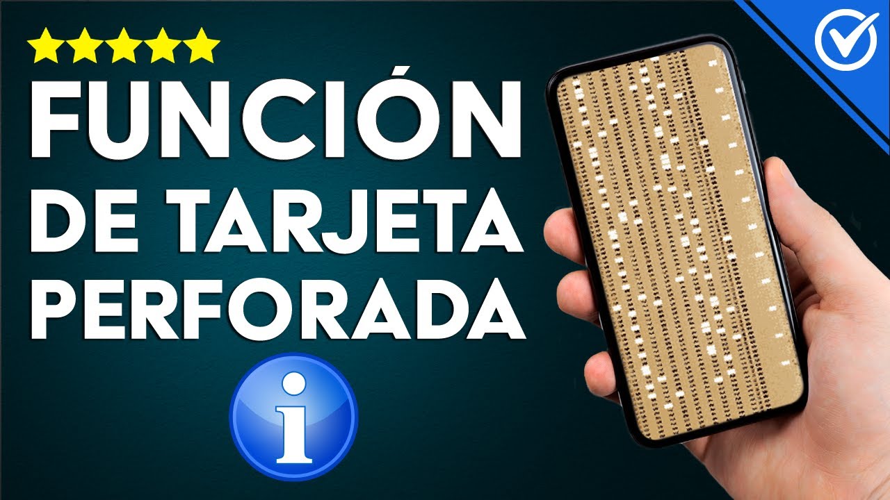 &iquest;Para qu&eacute; Sirve una Tarjeta Perforada, Cu&aacute;les son los Formatos y qu&eacute; Tipos Existen?