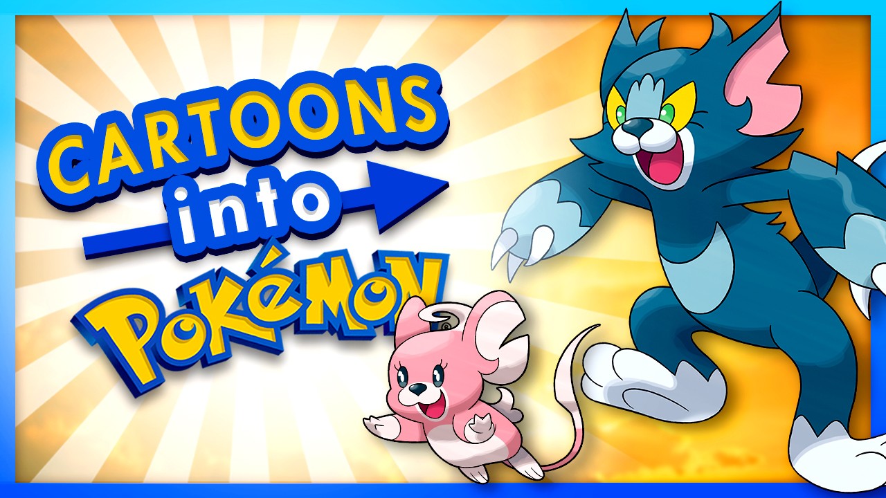 I Turned Cartoon Characters Into Pokemon 2