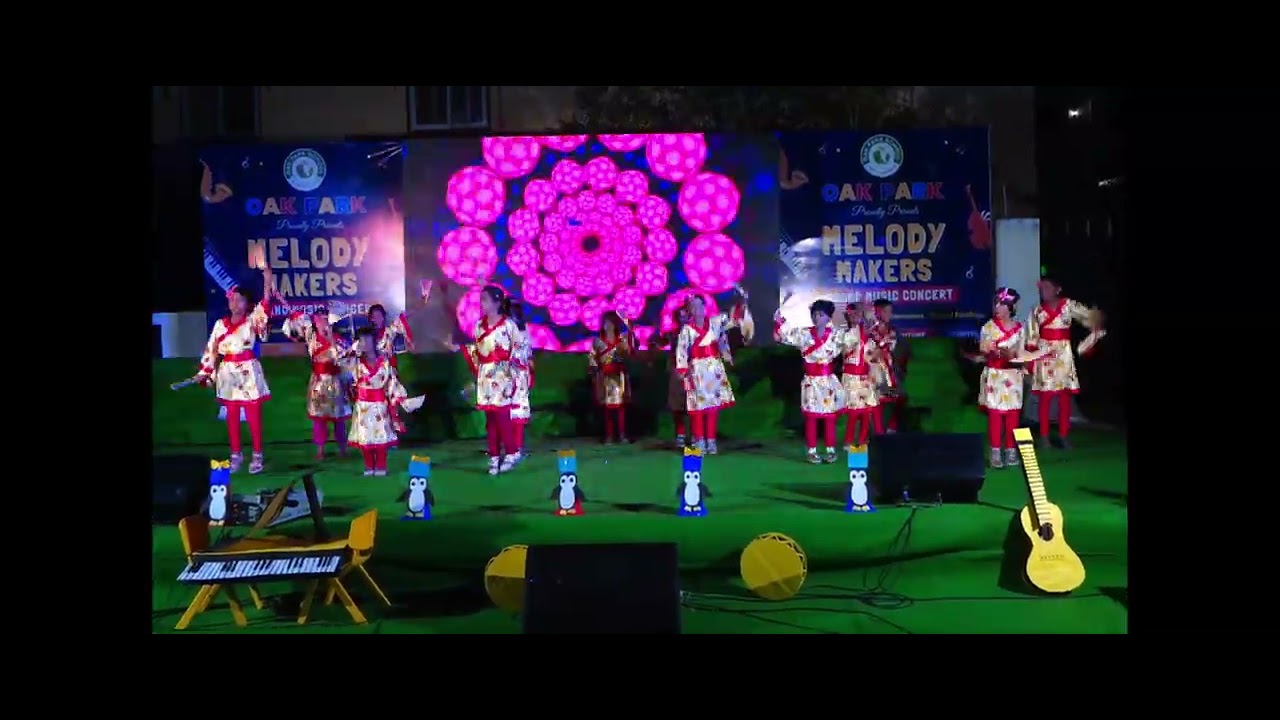 Our talented Grade 1 and 2  Chinese-themed dance to the iconic Hawa Hawai!