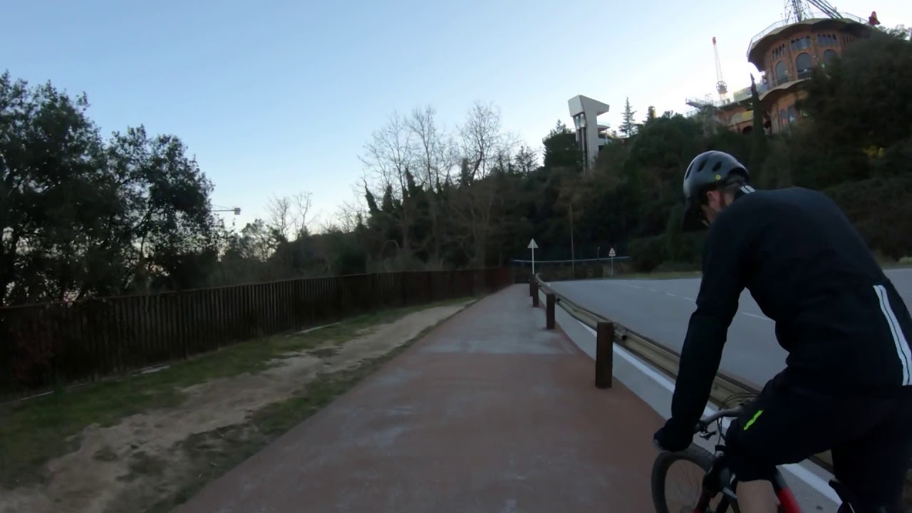 Enduro Bike Trail/Trialera - Barcelona, Collserola bajada la Secreta!!