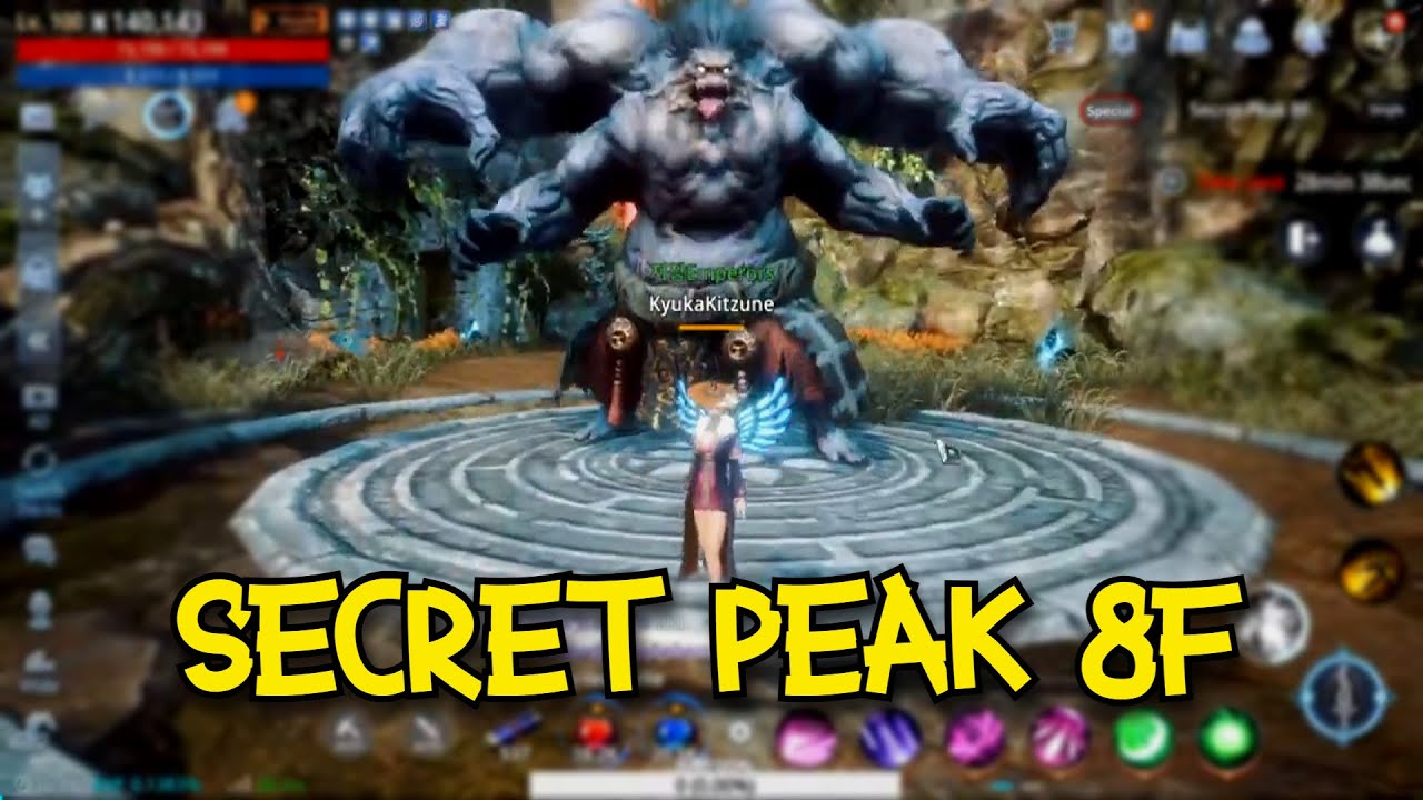 MIR4 SECRET PEAK 8F