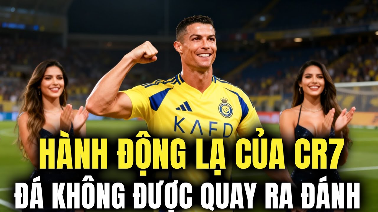 HÀNH ĐỘNG PHI THỂ THAO CỦA RONALDO,ĐÁ KHÔNG ĐƯỢC QUAY RA ĐÁNH NGƯỜI