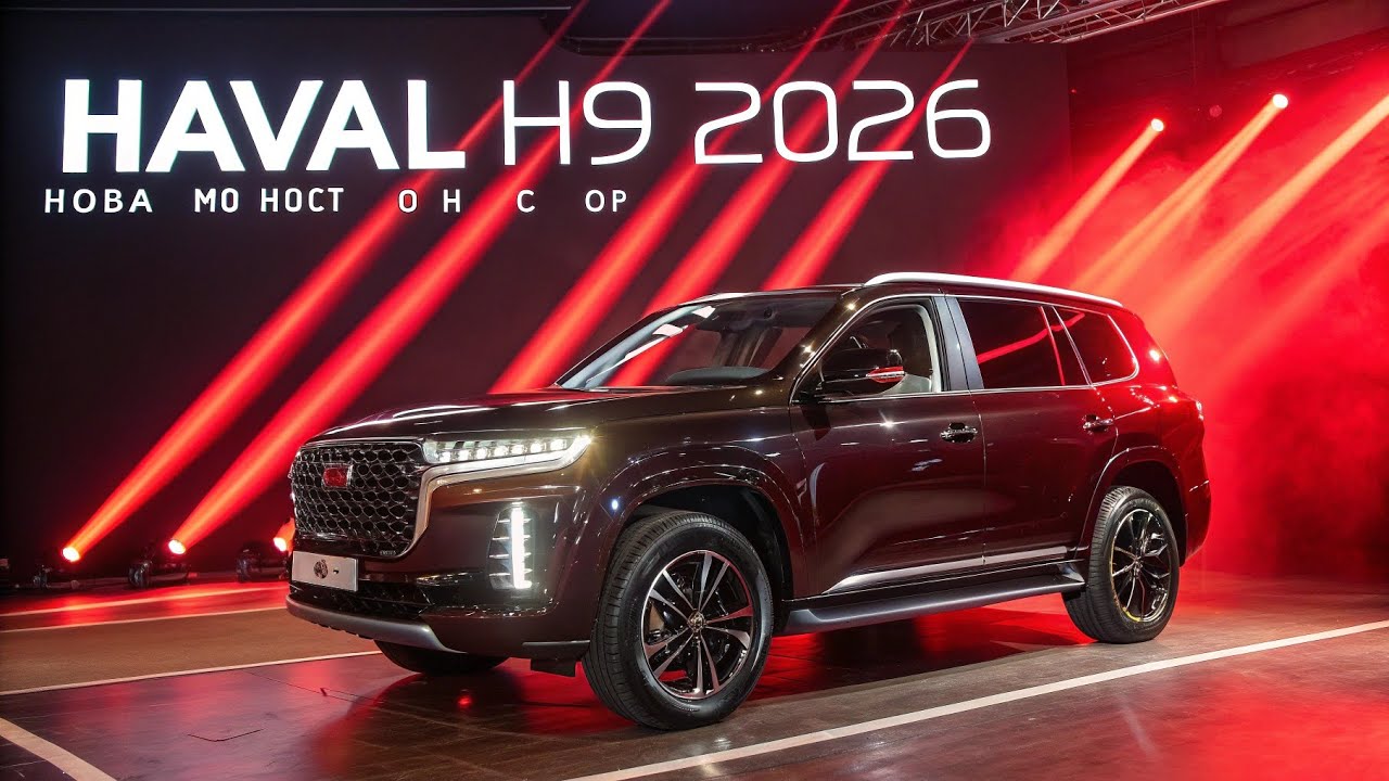 HAVAL H9 2026 🚨 Россию ПОТРЯСЛО! Такой роскоши и мощности ещё не было!