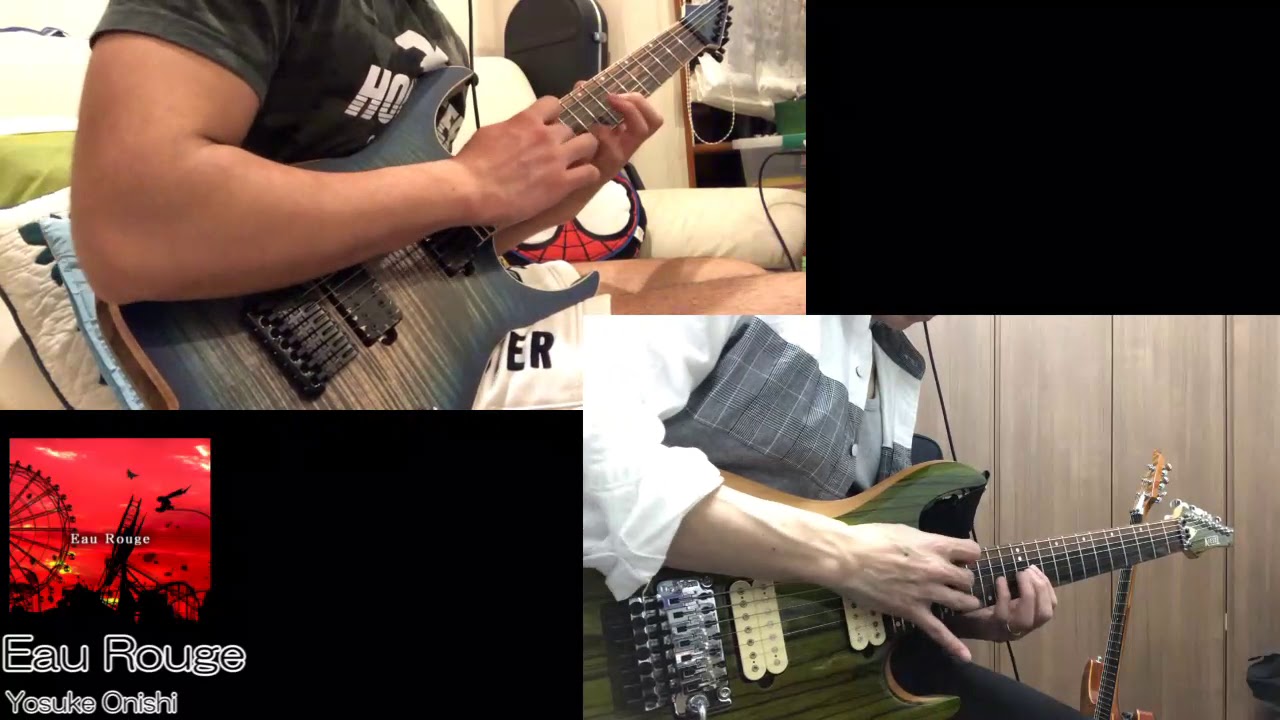 【GFDMXG】Eau Rouge / Yosuke Onishi (Guitar Cover , Collaboration)