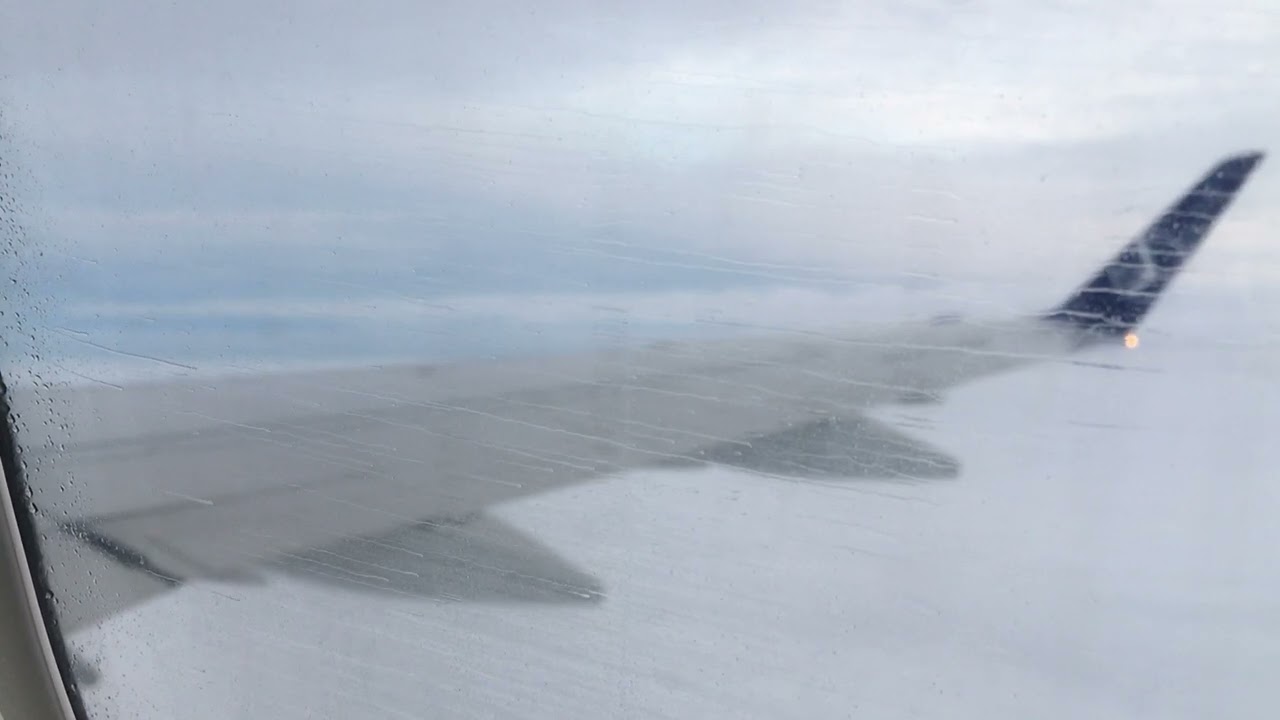 Taking off from Ostrava airport