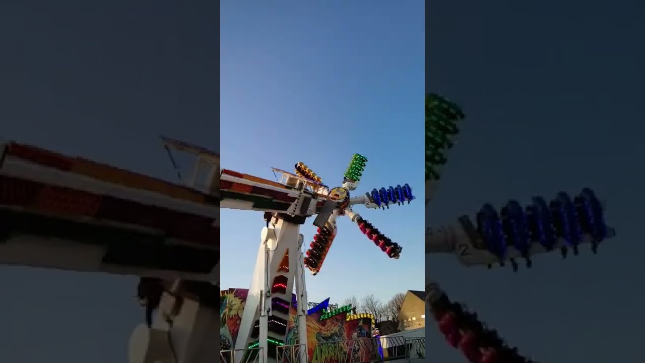 Extreme Ferias #kermis #kirmes #shorts #fair #extreme #thrillride #thrill #explore #aalst #fun
