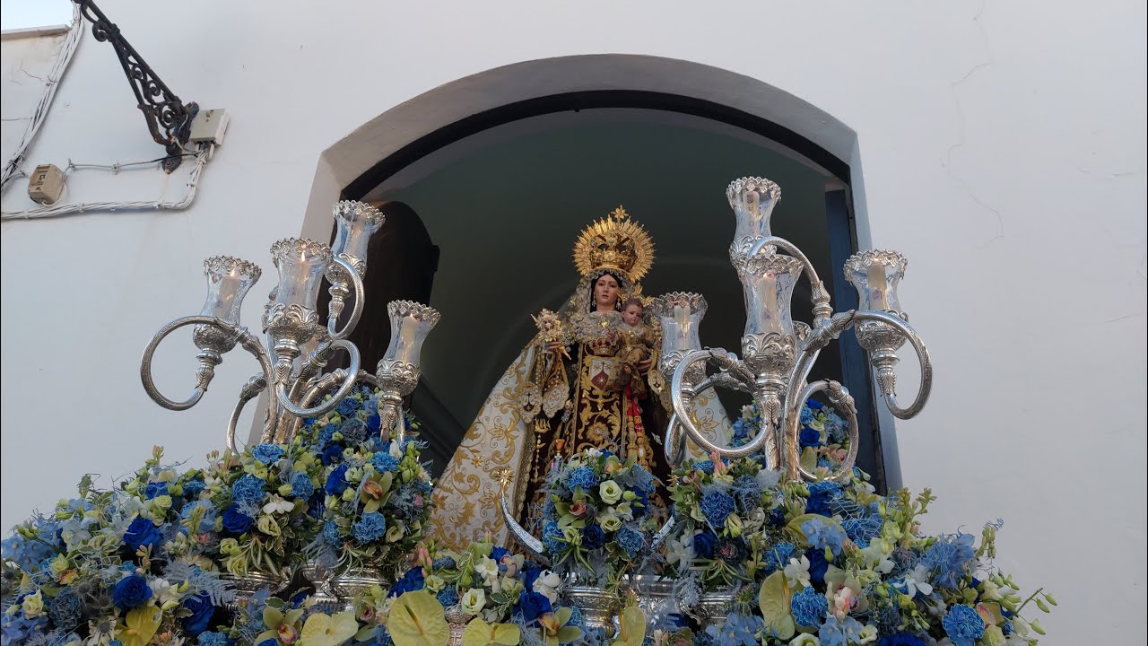 SALIDA DE LA SOLEMNE PROCESIÓN DE ALABANZAS DEL CARMEN DE CONIL 2024