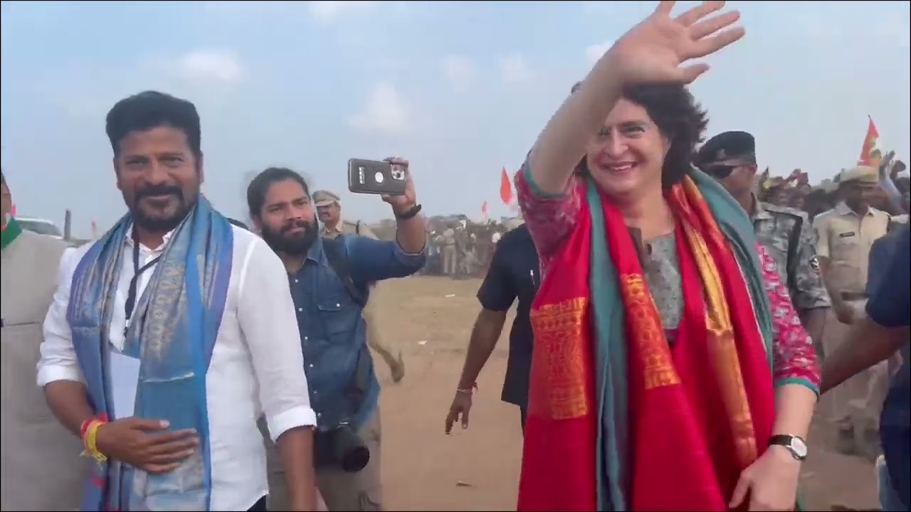 గెలుపు గడపలో…సంబురం సందడి…#MaarpuKavaliCongressRavali /revanthreddy/ Priyanka Gandhi / kodangal