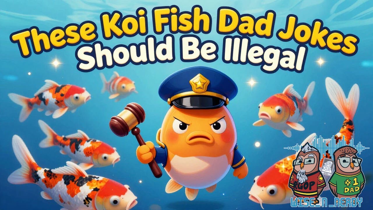 These Koi Fish Dad Jokes Should Be Illegal
