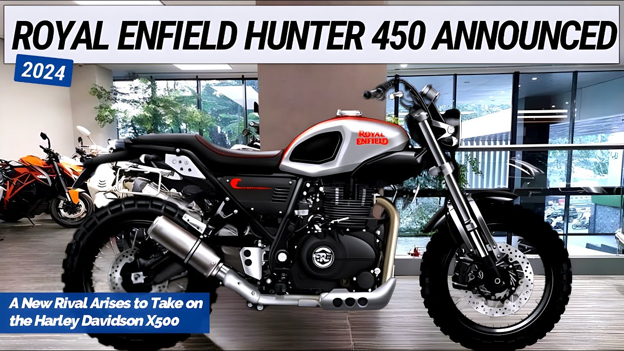 2024 Royal Enfield Hunter 450 Announced: A New Rival Arises to Take on the Harley Davidson X500