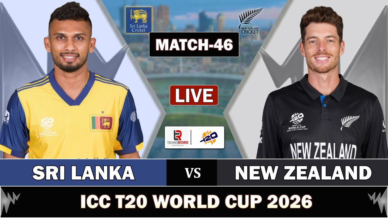 LIVE SRI LANKA vs NEW ZELAND MATCH 46 LIVE SCORE | SL vs NZ LIVE CRICKET MATCH COMMENTARY SL BAT