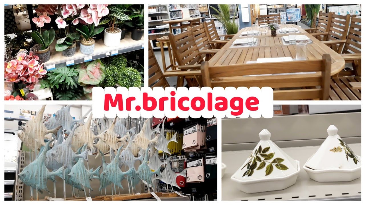 جولة في مسيو بريكولاج Mr.bricolage /ديكورات اواني اتات منزلي ...