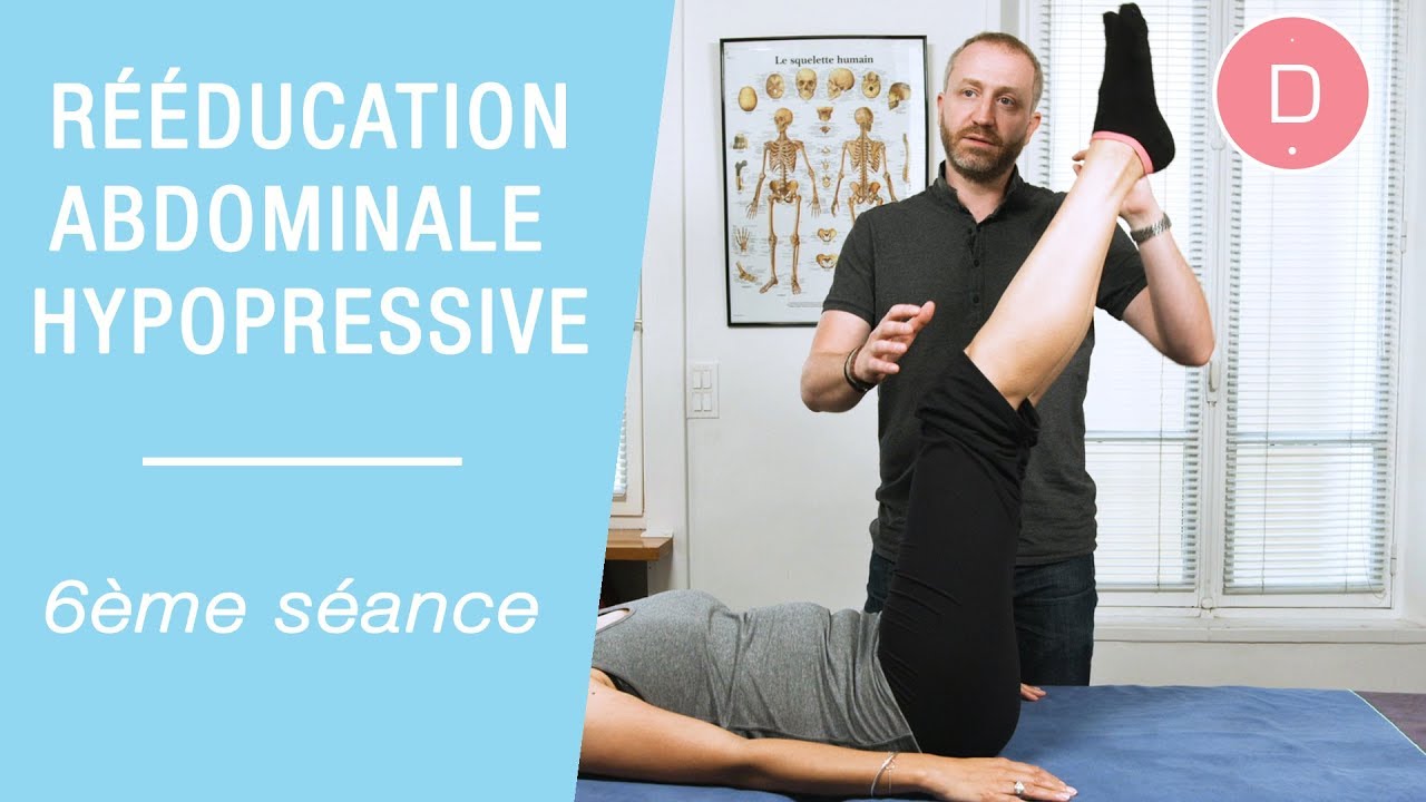 Rééducation Abdominale après la grossesse – Séance 6
