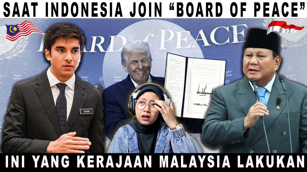 SAAT INDONESIA JOIN BOARD OF PEACE, INI YANG KERAJAAN MALAYSIA LAKUKAN