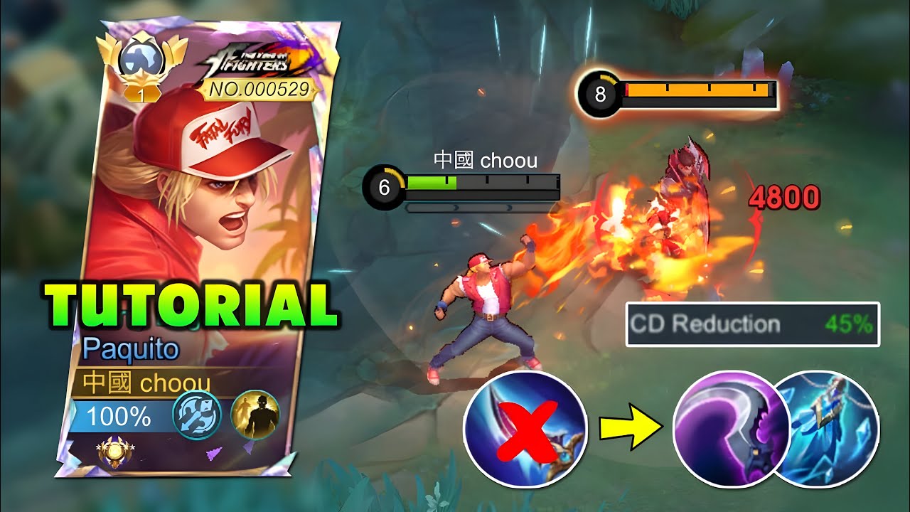 UNLI SKILL BUG!? - I FINALLY FOUND THE BEST BUILD FOR PAQUITO!! - MLBB