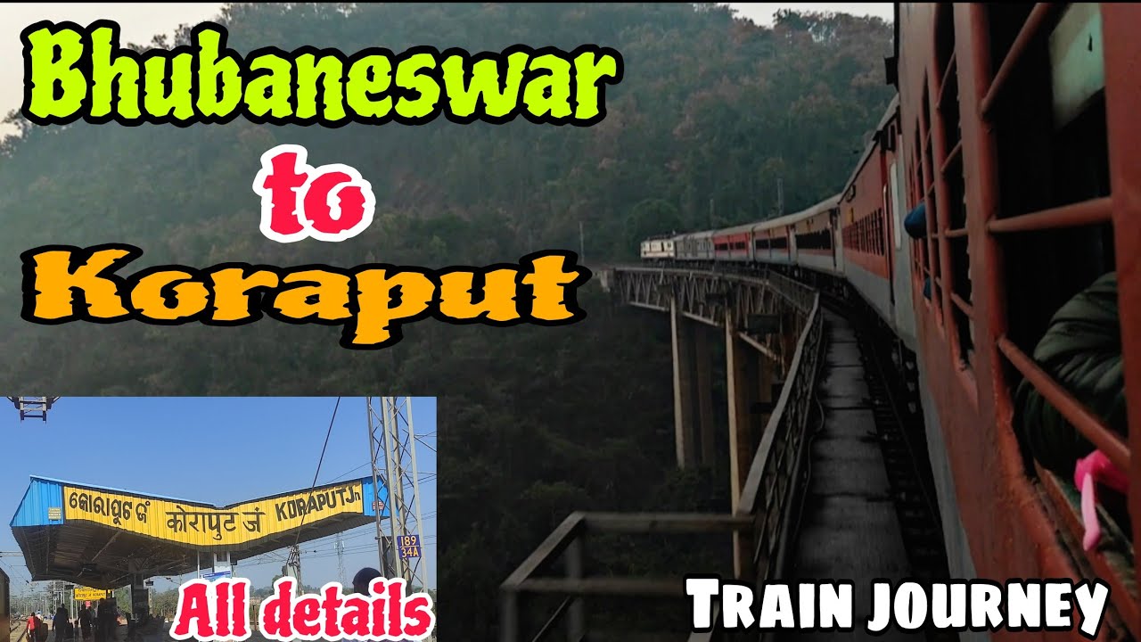 Bhubaneswar to Koraput🚊🚉// Train Ticket? // the beauty of Odisha✨//All details//Odia vlog //SS Vlog