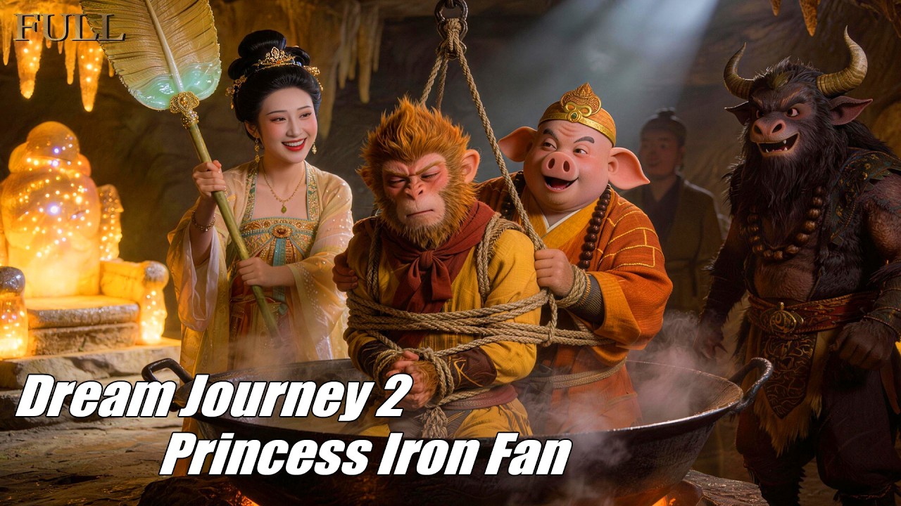 Dream Journey 2 Princess Iron Fan | Comedy fantasy Martial Arts Action English Movie , Full Movie HD