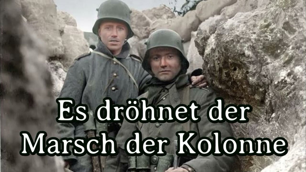 Karl Sternau & @Gesche1871 & @TrommlerBO  - Es Dr&ouml;hnet Der Marsch Der Kolonne [+ Translation]